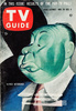 TV Guide (1957) - Front cover of TV Guide from November 1957 with a front cover illustration by Al Hirschfeld.