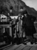Photograph of Alma Reville and Alfred Hitchcock taken in Bavaria, likely during the filming of ''The Pleasure Garden'' or ''The Mountain Eagle''. Alma's coat is one seen in publicity stills for ''The Mountain Eagle''.