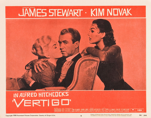 Vertigo (1958) - lobby card (set 3)